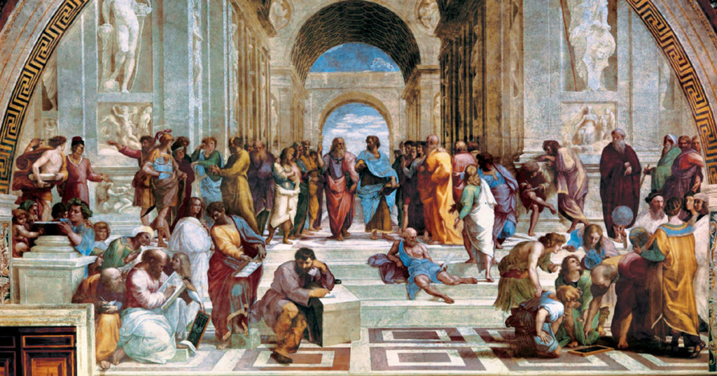 La scuola di Atene Raffaello