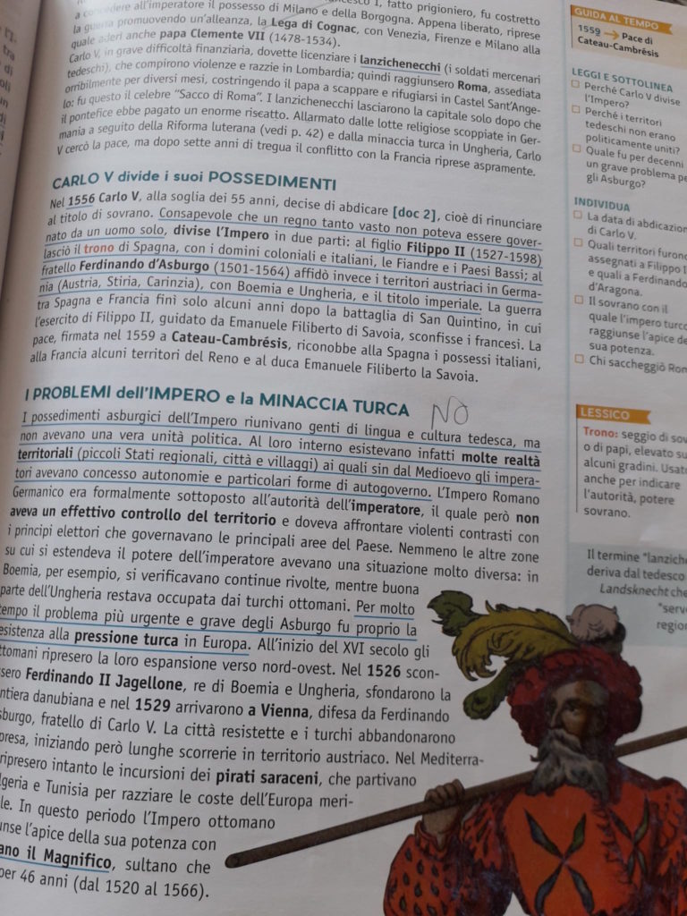 la storia in seconda media si approfondisce troppo. poi ci lamentiamo che i ragazzi dormono in classe o diventano iperattivi!